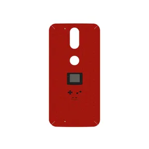 MAHOOT Minimal GameBoy Icon Cover Sticker for Motorola Moto G4