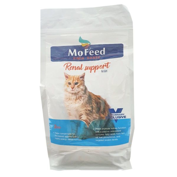  غذای خشک گربه مفید مدل RENAL وزن 2 کیلوگرم
