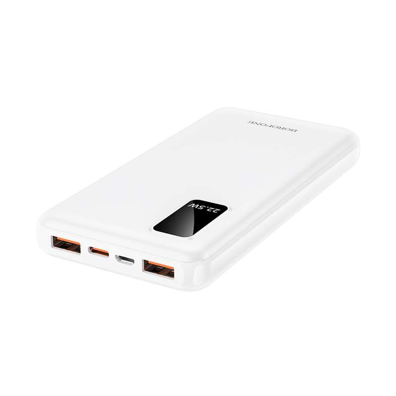 شارژر همراه بروفون مدل BJ15 PD 22.5W ظرفیت 10000 میلی‌ آمپر ساعت