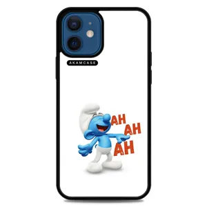 AKAM AMC-WA12M-SMURFS-5 Cover For Apple iPhone 12 Mini