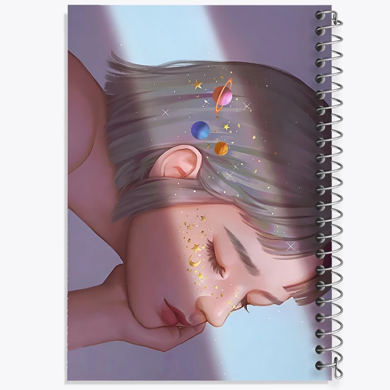 دفتر مشق 100 برگ خندالو طرح دخترانه کد N3132