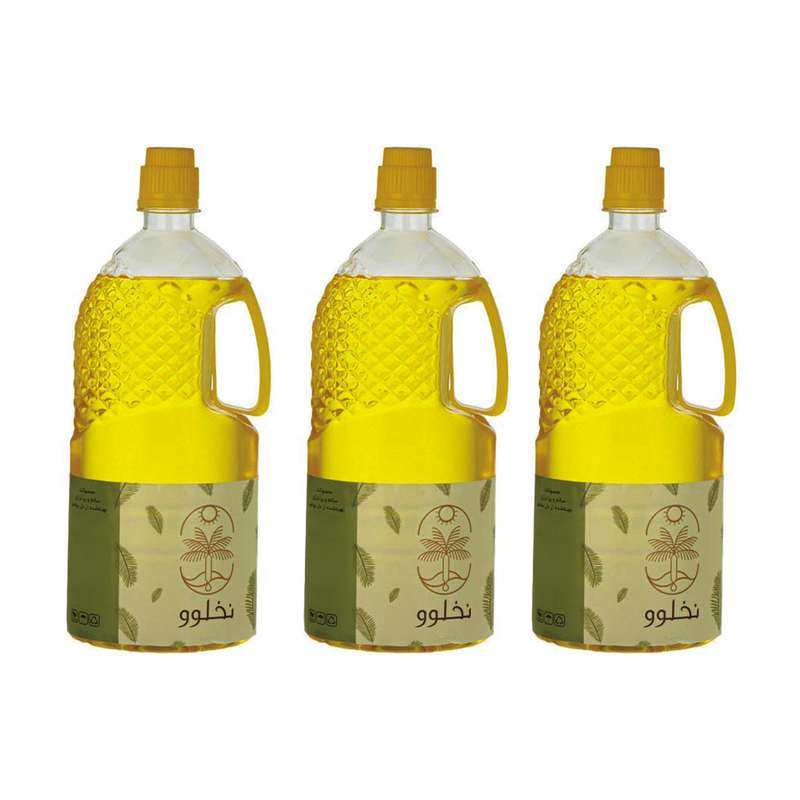 روغن ارده کنجد نخلو 1 لیتر - بسته 3 عددی