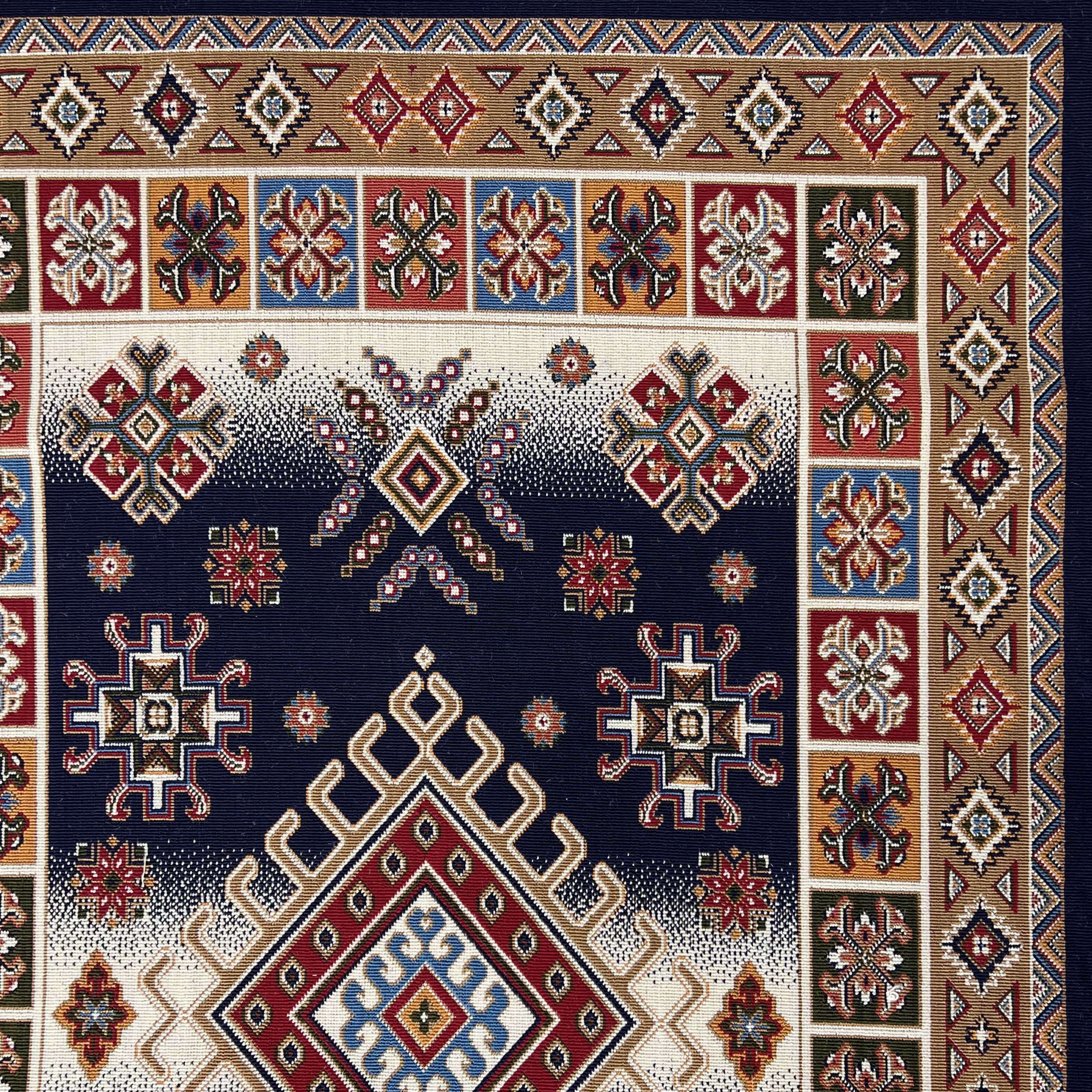 گلیم ماشینی جزیره طرح ثریا کد SO-8-V1