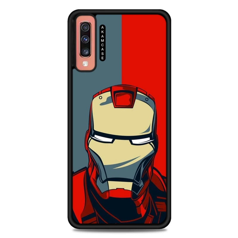 کاور آکام مدل AMC-WSGA70-IRON MAN6 مناسب برای گوشی موبایل سامسونگ Galaxy A70