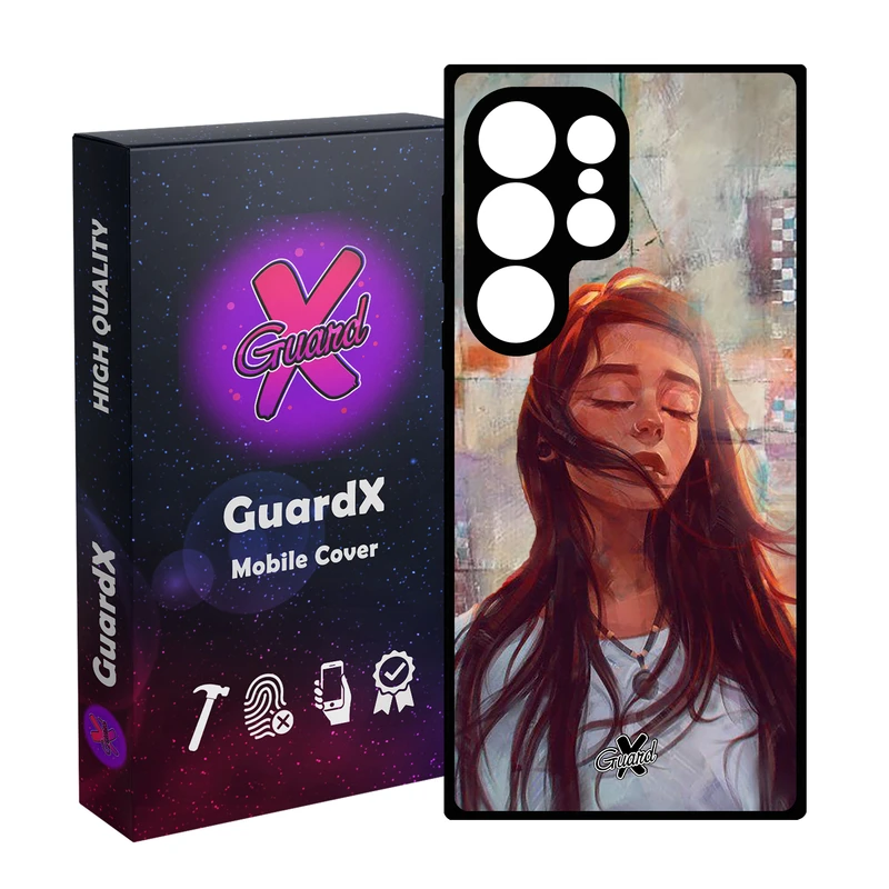 کاور گارد ایکس طرح Girl مدل 10056 مناسب برای گوشی موبایل سامسونگ Galaxy S25 Ultra