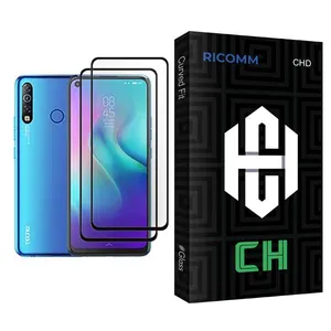 Ricomm CH Glass MIX002 Screen Protector For  Camon 12 Air Pack Of 2