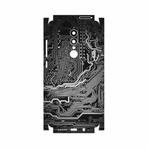 MAHOOT Black Printed Circuit Board-FullSkin Cover Sticker for UMI A1 Pro