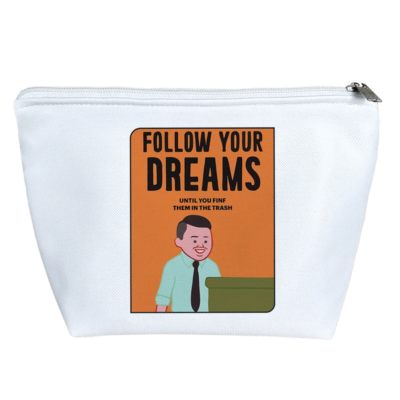 کیف لوازم آرایش دخترانه خندالو مدل رویاهات رو دنبال کن کد 9510