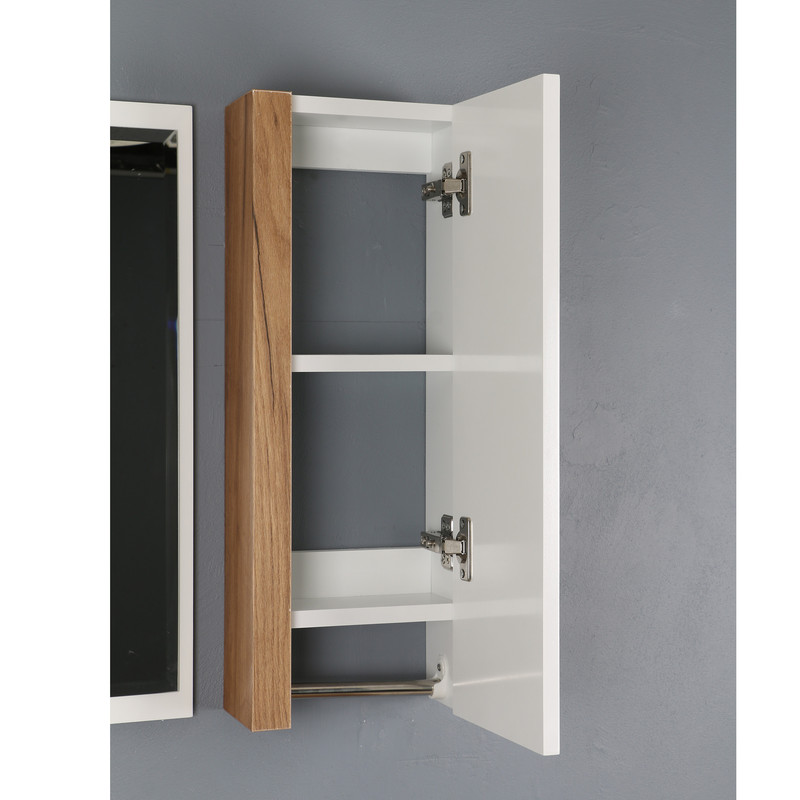 ست کابینت و روشویی دلفین مدل Znd-R23-W به همراه آینه و باکس