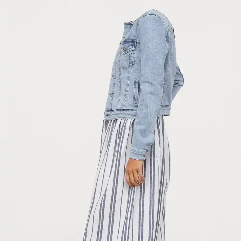 کت جین زنانه اچ اند ام مدل 0399061008