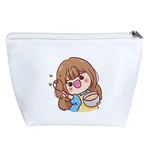 کیف لوازم آرایش دخترانه خندالو مدل دختر شیرینی پز کد H609