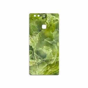 MAHOOT Green Crystal Marble Cover Sticker for Huawei P9 Plus