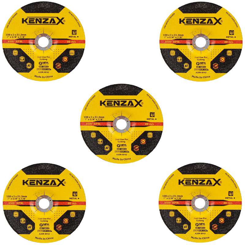 مجموعه 5 عددی صفحه برش آهن کنزاکس مدل kcw-1180