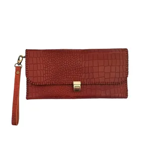کیف دسته چک چرمی مدل 3lat کد MRK1