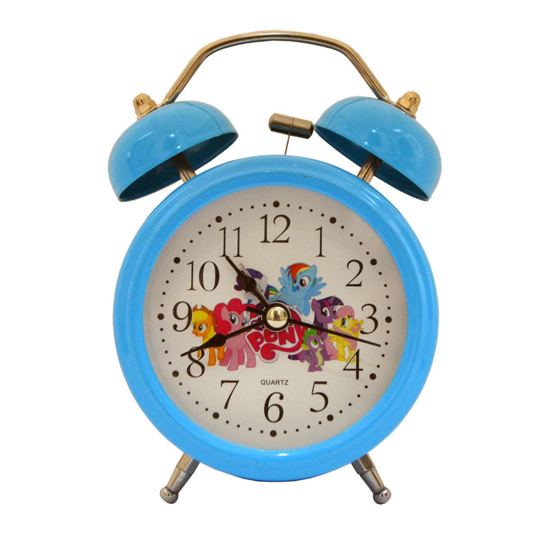 ساعت رومیزی کودک مدل شماطه دار طرح یونیکورن کد N7