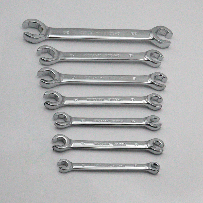 آچار دوسر رینگی جی تی سی مدل چاکدار کد YP-TAIWAN-CHAKDAR-7PCS