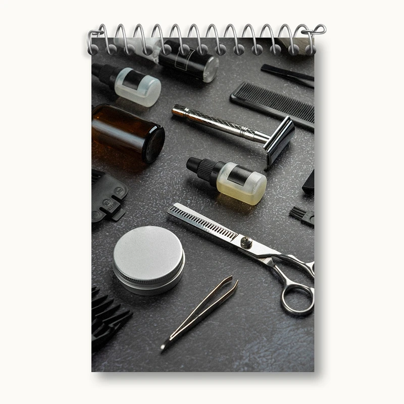 دفتر یادداشت 50 برگ خندالو مدل آرایشگر کد F2357