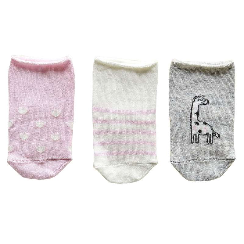 جوراب دخترانه ال سی وایکیکی مدل 0WJ082Z1 مجموعه 3 عددی