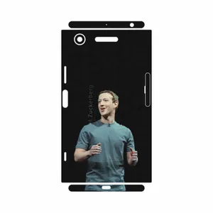 MAHOOT Mark Zuckerberg-FullSkin Cover Sticker for Sony Xperia XZ1