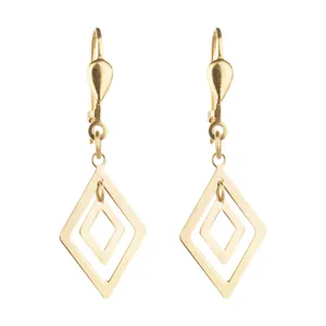 گوشواره طلا 18 عیار زنانه الن نار مدل N0820