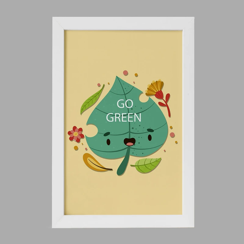 تابلو خندالو مدل حمایت از محیط زیست کد 25892