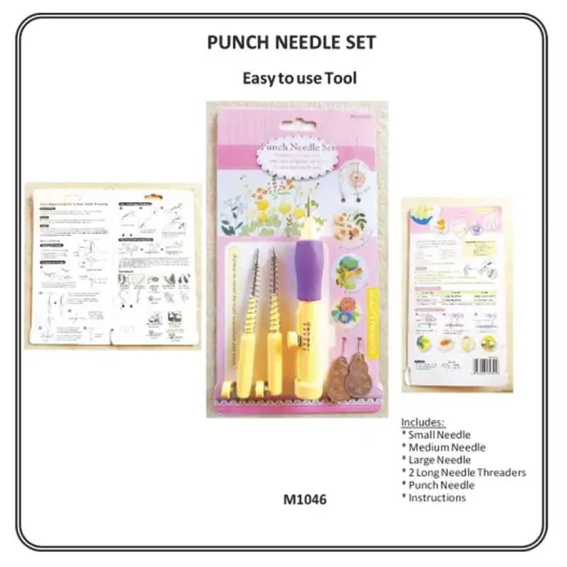 نیدل پانچ مدل موتیف مدرج مجموعه 5 عددی