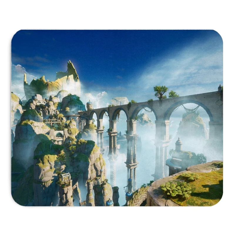 ماوس پد طرح پل و مناظر طبیعی سایز 19x24 سانتی متر