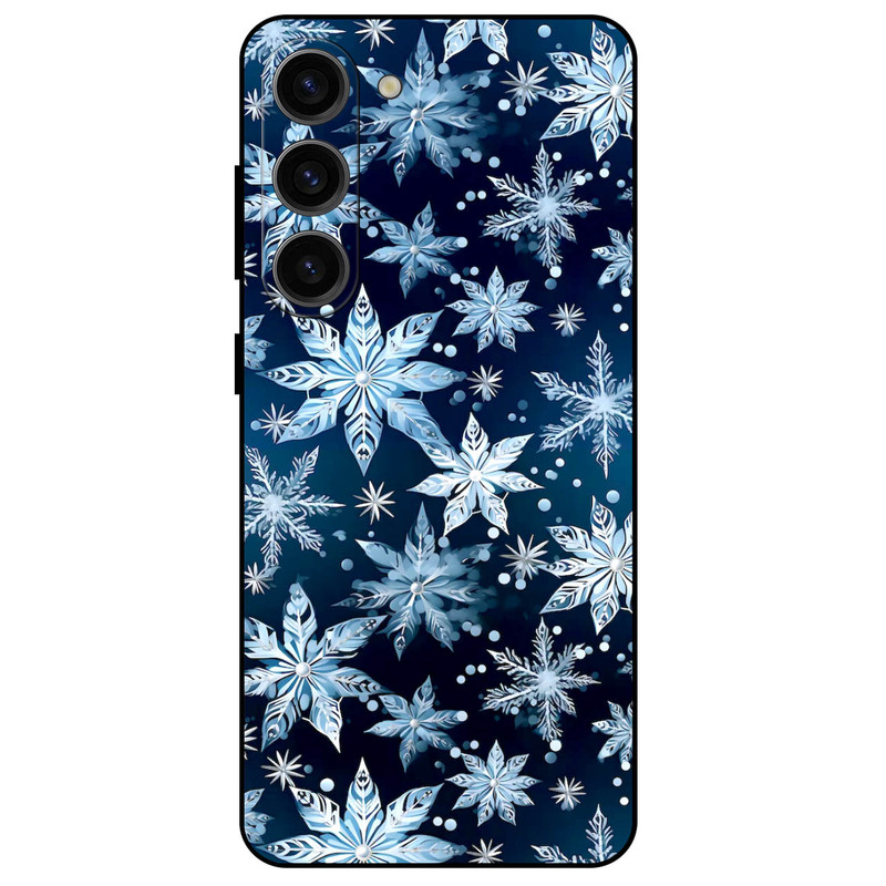کاور مگافون طرح برف مدل 2824 مناسب برای گوشی موبایل سامسونگ Galaxy S23 Plus       
