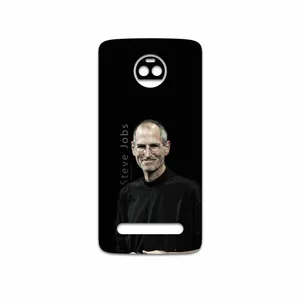 MAHOOT Steve Jobs Cover Sticker for Motorola Moto Z2 Force