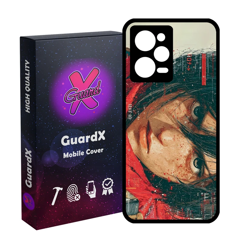کاور گارد ایکس طرح دختر مدل 10939 مناسب برای گوشی موبایل شیائومی Redmi Note 12 Pro 5G/Poco X5 Pro 5G/Note 12 Pro Speed