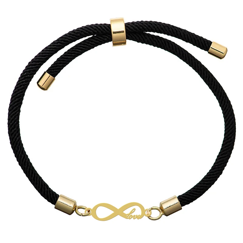 دستبند زنانه هایکا مدل بی نهایت و عشق کد d.ha318