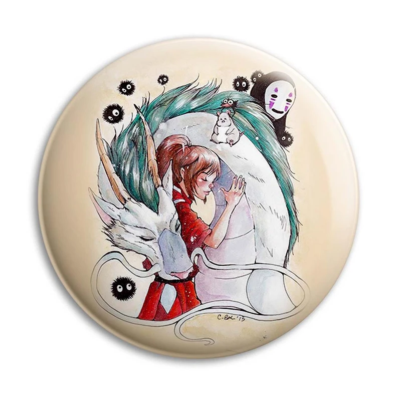 مگنت پرمانه طرح Spirited Away کد pmag.25625