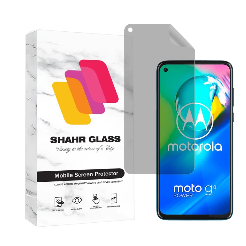        محافظ صفحه نمایش هیدروژل شهر گلس مدل NAPRIFRSH مناسب برای گوشی موبایل موتورولا Moto G8 Power