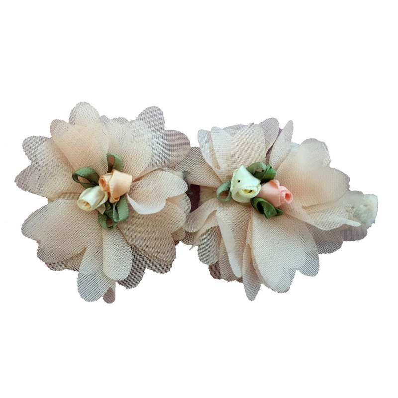 گیره مو دخترانه مدل گل golbehi مجموعه 2 عددی