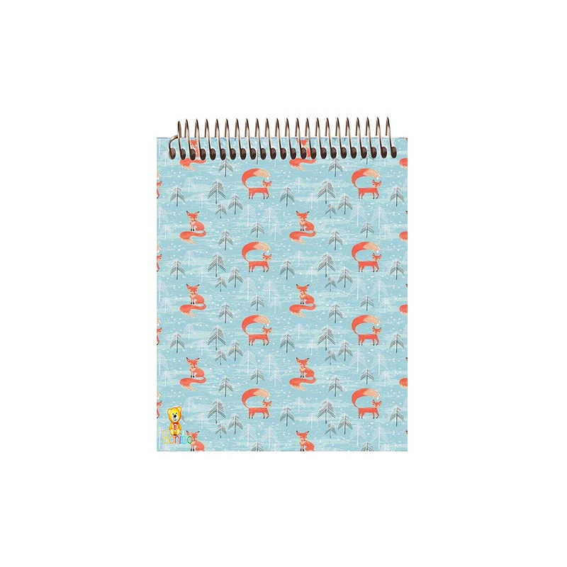 دفتر نقاشی 50 برگ بانیبو مدل روباه کد 332