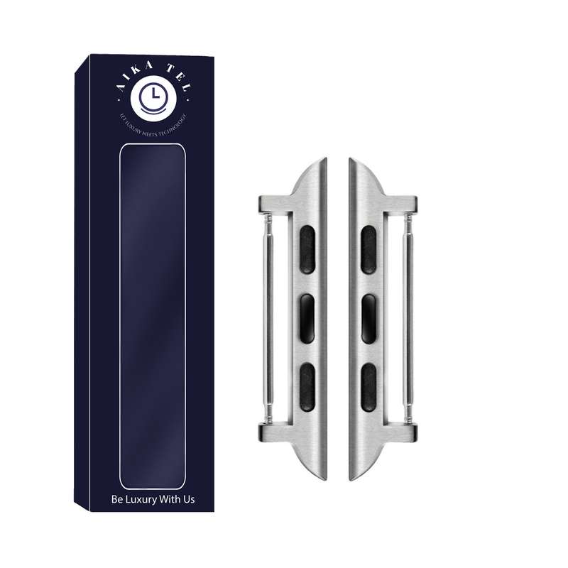 کانکتور بند اپل واچ آیکاتل مدل Aikatel-ADAPTER مناسب برای اپل واچ سایزهای 42/44/45/46/49 میلی متری کانکتور بند اپل واچ آیکاتل مدل Aikatel-ADAPTER مناسب برای اپل واچ سایزهای 42/44/45/46/49 میلی متری