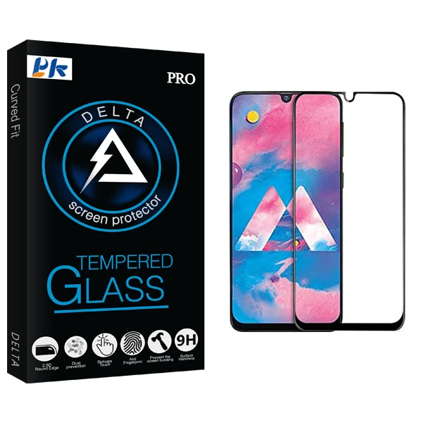 محافظ صفحه نمایش پی کی مدل Delta Glass مناسب برای گوشی موبایل سامسونگ Galaxy A30