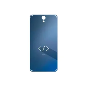 MAHOOT Minimal Coding icon Cover Sticker for Lenovo Vibe S1