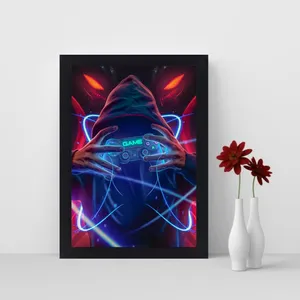 تابلو نوری گیم دکور مدل game33