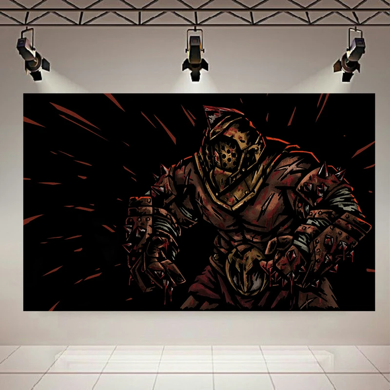 تابلو بوم طرح گیم مدل Darkest Dungeon کد AR31238
