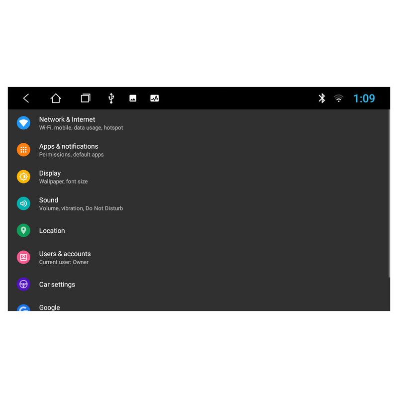 پخش کننده تصویری خودرو ووکس مدل TIBA C200PRO مناسب برای تیبا