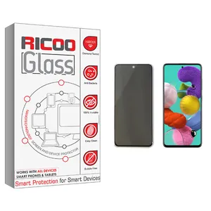 ricoo +HD Privacy Screen Protector For Samsung سامسونگ Galaxy A51