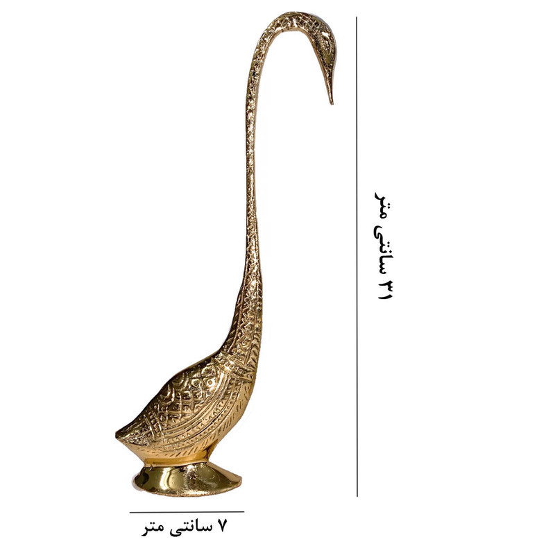 مجسمه مدل قو عاشق کد 01 مجموعه 2 عددی