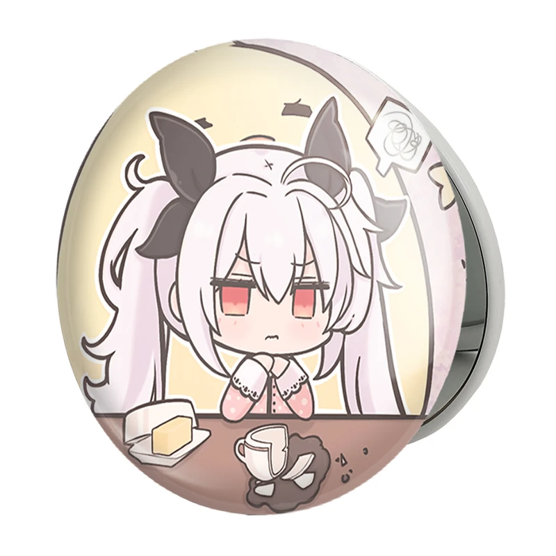 آینه جیبی خندالو طرح بازی آزور لین (Azur Lane) مدل تاشو کد 34279