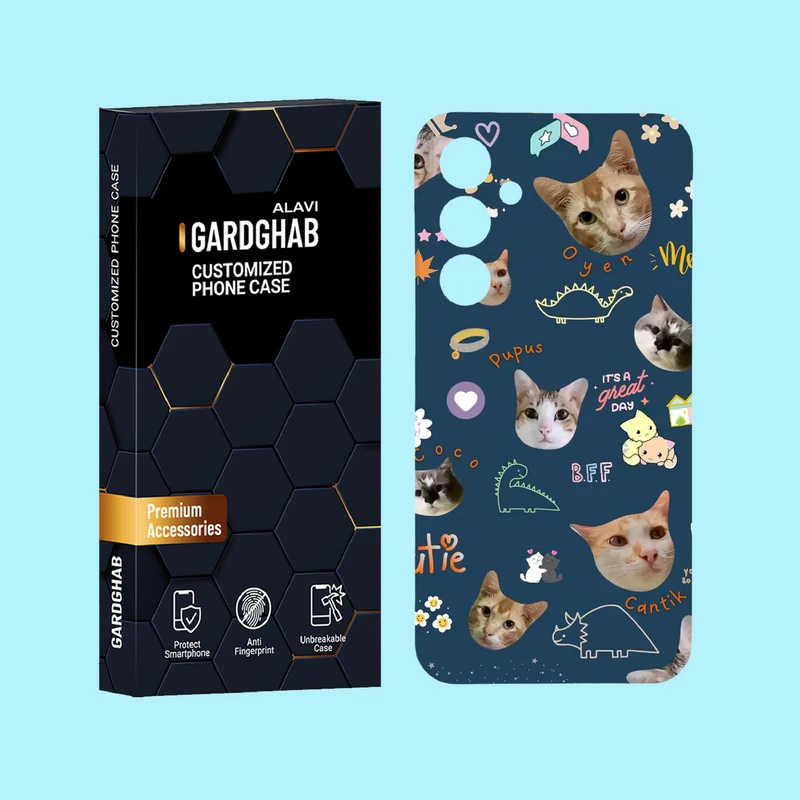 کاور گارد قاب علوی مدل فانتزی مناسب برای گوشی موبایل سامسونگ Galaxy A55