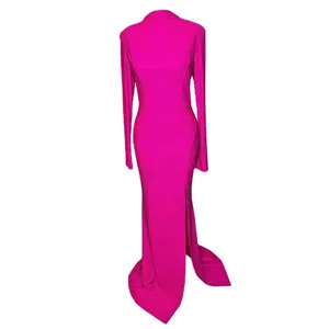 پیراهن یقه ایستاده زنانه مدل تمام سنگ