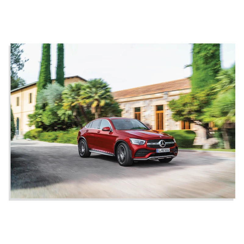 پوستر طرح ماشین مرسدس بنز جی ال سی 300 کوپه - Mercedes Benz GLC300 Coupe مدل NV0613