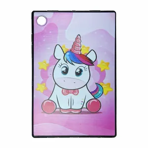 کاور مدل یونیکورن کارتونی کد TH مناسب برای تبلت سامسونگ Galaxy Tab A8 X205