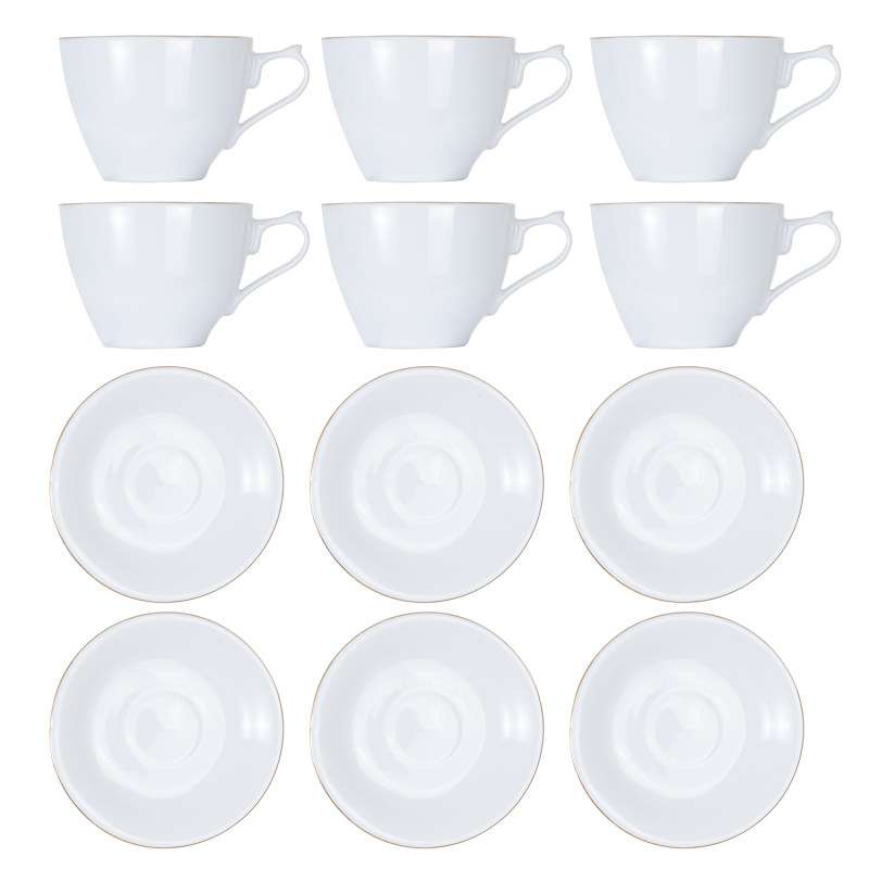 ست فنجان و نعلبکی 12 پارچه لونژ مدل 882