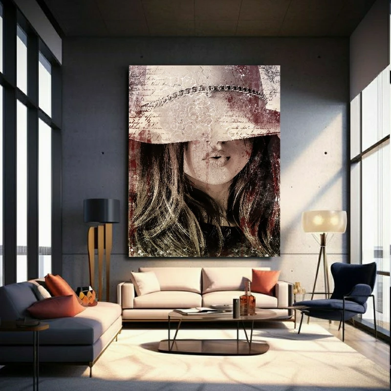 پوستر پارچه ای طرح آرایشگاه زنانه کد PP2795